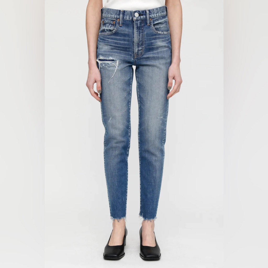 Moussy Vintage Hammond Skinny-Hi Mid-Rise Denim Jeans Womens Size: S, Us 27